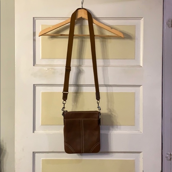 Coach Handbags - Coach small leather crossbody bag